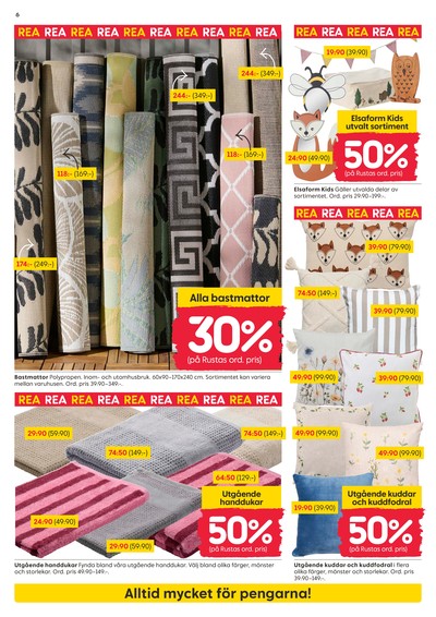 Rusta reklamblad i vecka 27 sida 6