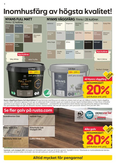Rusta reklamblad i vecka 27 sida 8