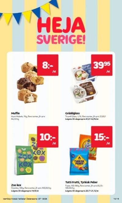 Östenssons reklamblad i vecka 27 sida 10