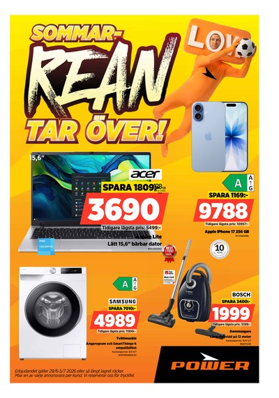 Power reklamblad i vecka 27 sida 1