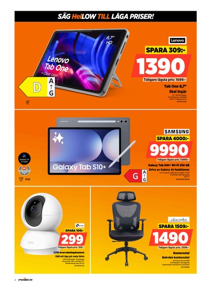 Power reklamblad i vecka 27 sida 2