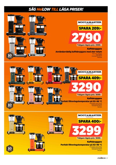 Power reklamblad i vecka 27 sida 37
