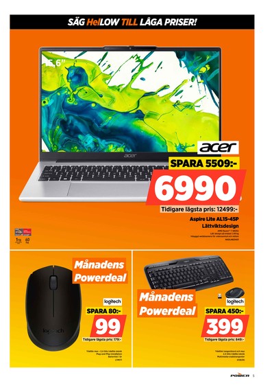 Power reklamblad i vecka 27 sida 5