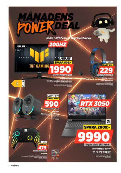 Power reklamblad i vecka 27 sida 6