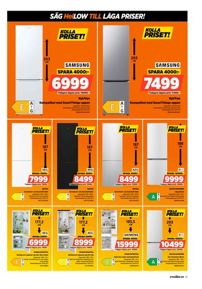 Power reklamblad i vecka 27 sida 57
