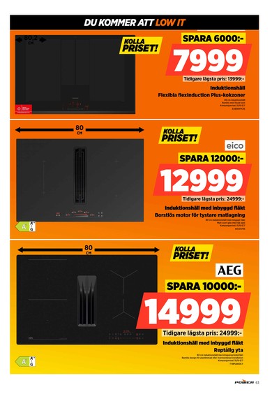 Power reklamblad i vecka 27 sida 63