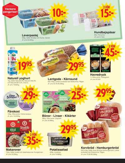 Matöppet reklamblad i vecka 27 sida 2