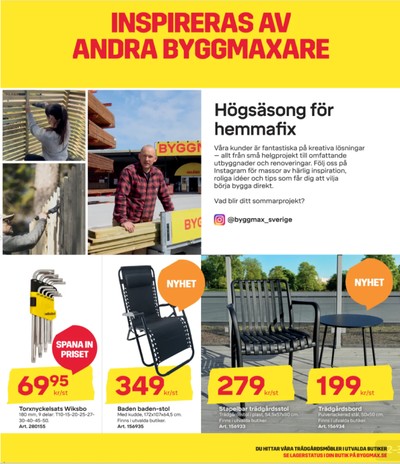 ByggMax reklamblad i vecka 27 sida 2