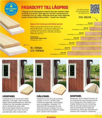 ByggMax reklamblad i vecka 27 sida 4