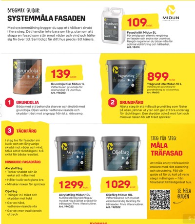 ByggMax reklamblad i vecka 27 sida 6