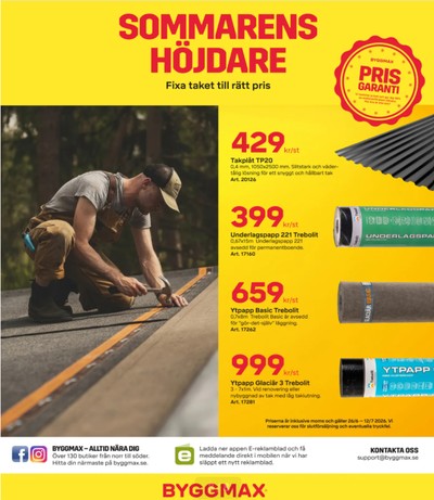 ByggMax reklamblad i vecka 27 sida 8