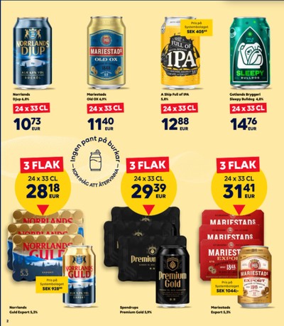 Scandlines Border Shop reklamblad i vecka 28 sida 2
