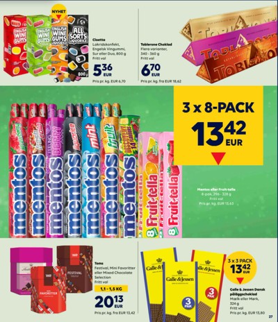 Scandlines Border Shop reklamblad i vecka 28 sida 27
