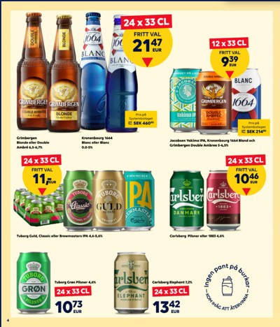 Scandlines Border Shop reklamblad i vecka 28 sida 4