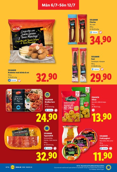 Lidl reklamblad i vecka 28 sida 14