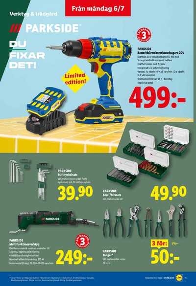 Lidl reklamblad i vecka 28 sida 15