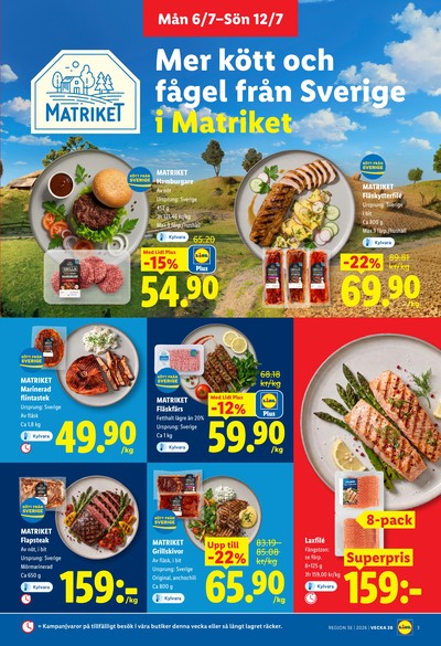 Lidl reklamblad i vecka 28 sida 3