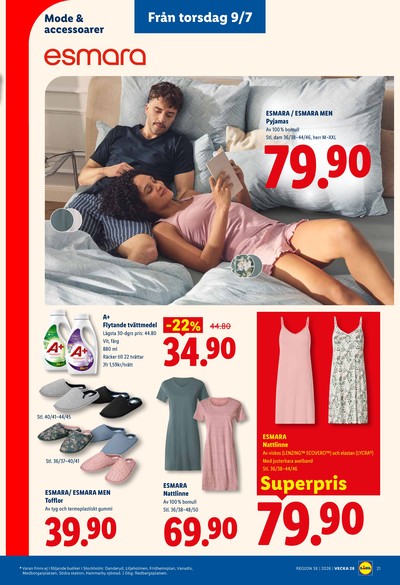 Lidl reklamblad i vecka 28 sida 25