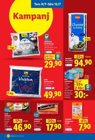 Lidl reklamblad i vecka 28 sida 26