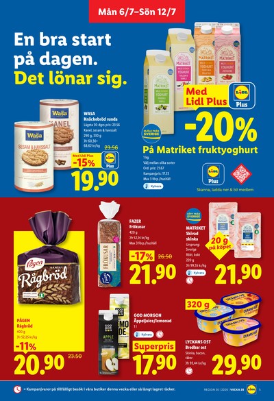 Lidl reklamblad i vecka 28 sida 5