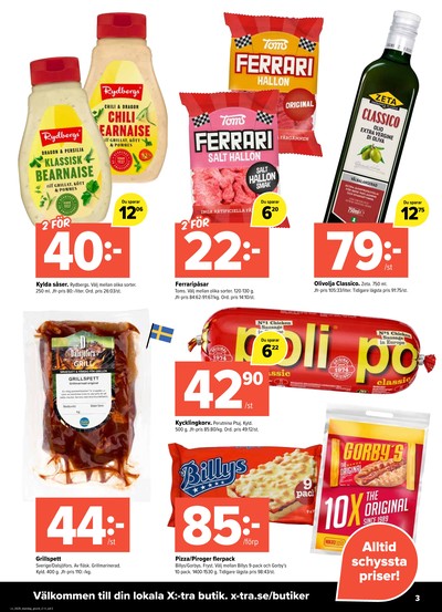 X:-tra reklamblad i vecka 28 sida 3