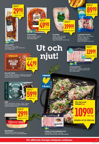 WILLY:S reklamblad i vecka 28 sida 3