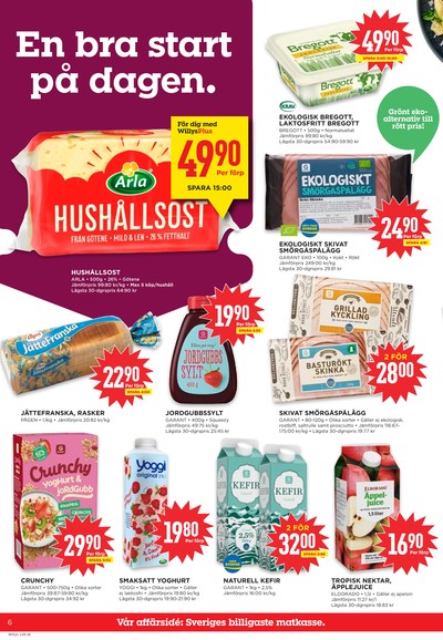 WILLY:S reklamblad i vecka 28 sida 6