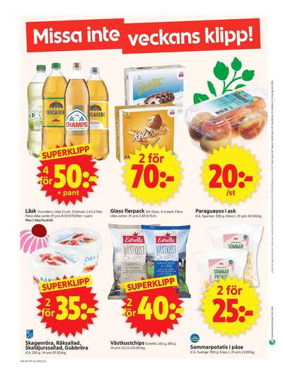 ICA Supermarket reklamblad i vecka 28 sida 10