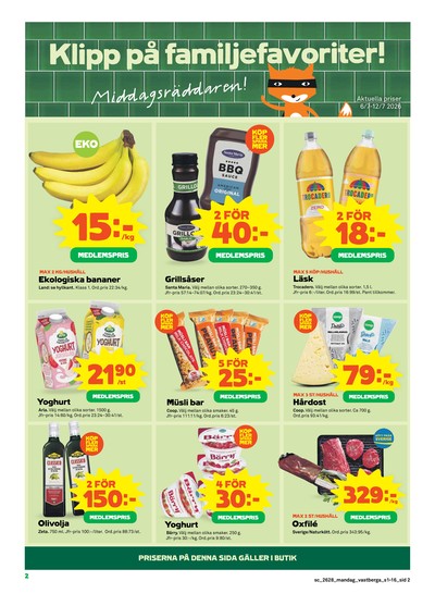 Stora Coop reklamblad i vecka 28 sida 2