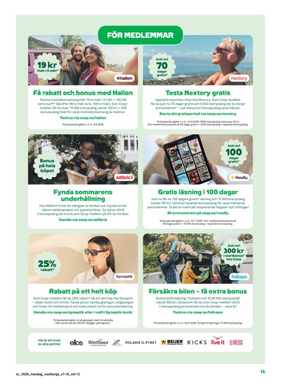 Stora Coop reklamblad i vecka 28 sida 13