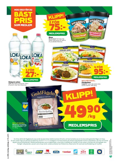 Stora Coop reklamblad i vecka 28 sida 14