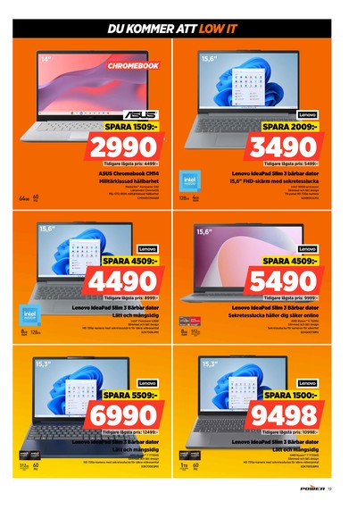 Power reklamblad i vecka 28 sida 19