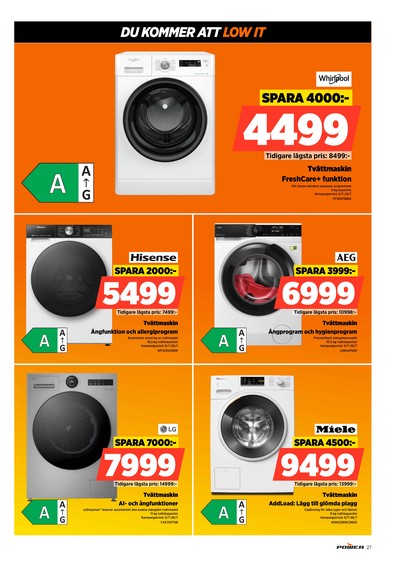 Power reklamblad i vecka 28 sida 27