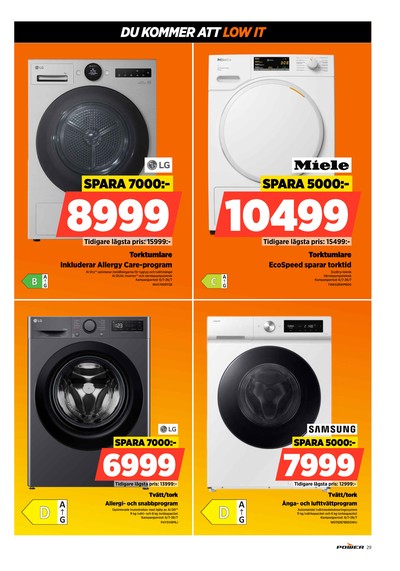 Power reklamblad i vecka 28 sida 29