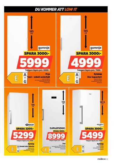 Power reklamblad i vecka 28 sida 33