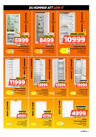 Power reklamblad i vecka 28 sida 37