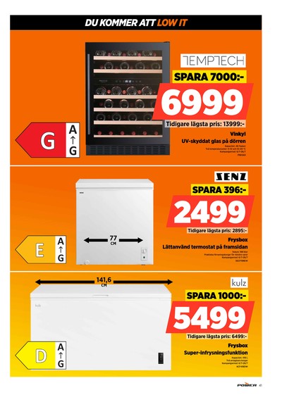 Power reklamblad i vecka 28 sida 41