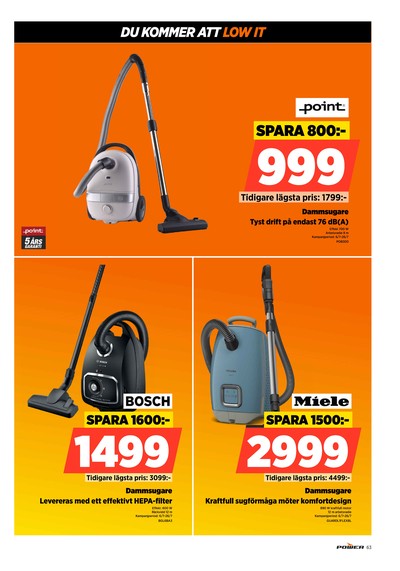 Power reklamblad i vecka 28 sida 63