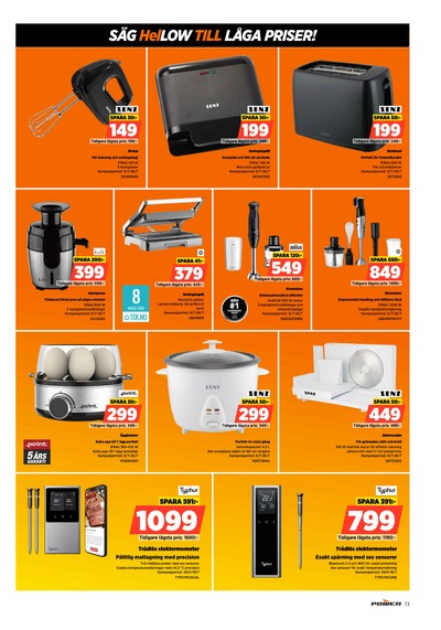 Power reklamblad i vecka 28 sida 73