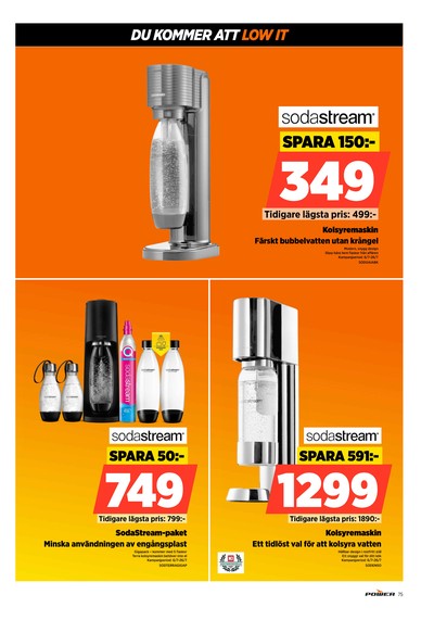 Power reklamblad i vecka 28 sida 75