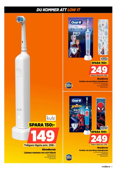 Power reklamblad i vecka 28 sida 77