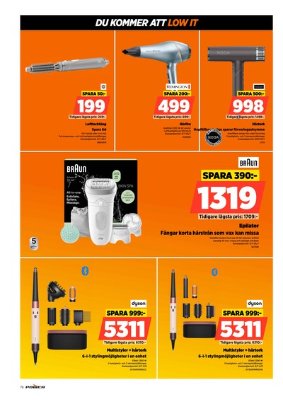 Power reklamblad i vecka 28 sida 78