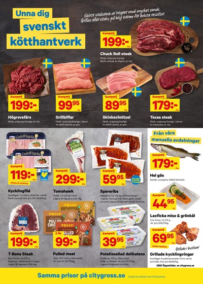 City Gross reklamblad i vecka 28 sida 2