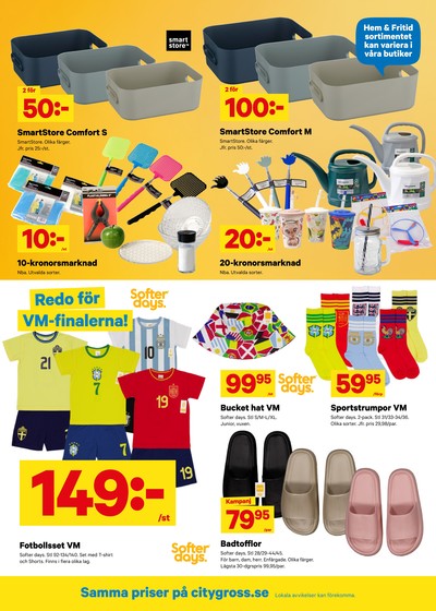 City Gross reklamblad i vecka 28 sida 9