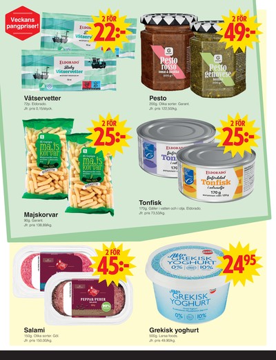 Matöppet reklamblad i vecka 28 sida 2