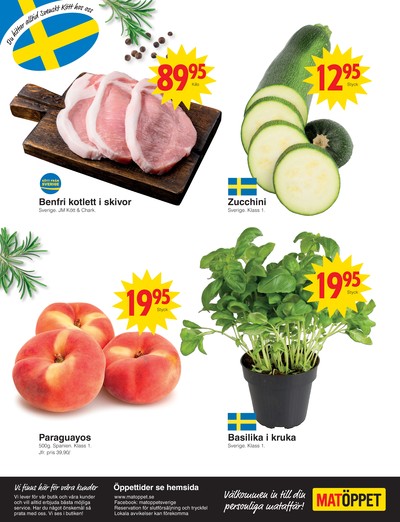 Matöppet reklamblad i vecka 28 sida 4