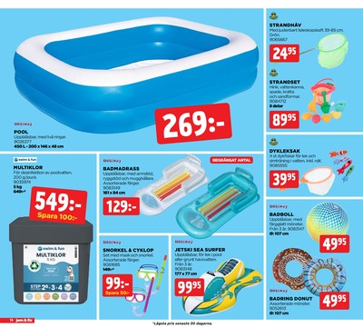 Jem & Fix reklamblad i vecka 28 sida 14
