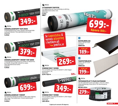 Jem & Fix reklamblad i vecka 28 sida 17