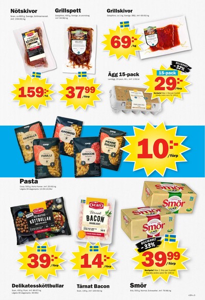Pekås reklamblad i vecka 28 sida 3