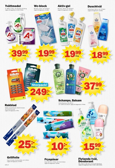 Pekås reklamblad i vecka 28 sida 6